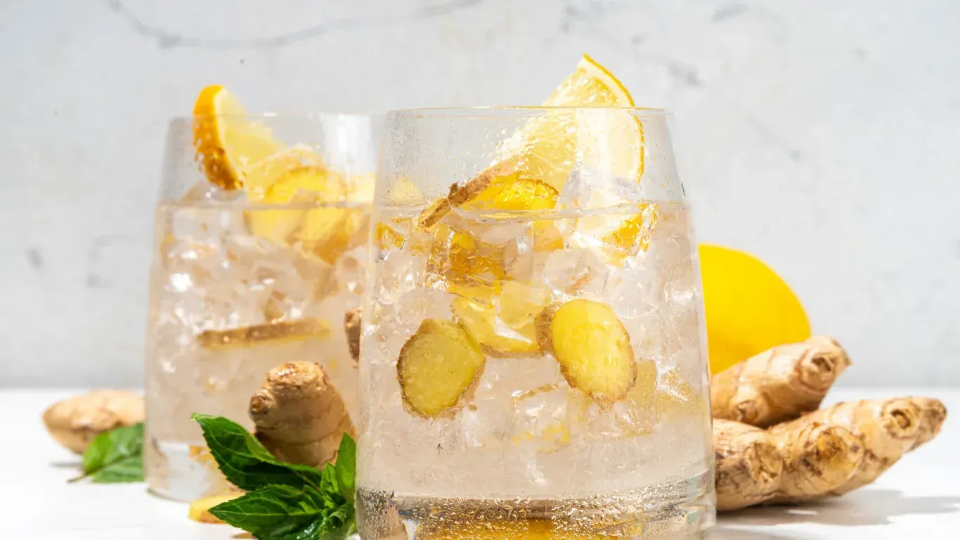 Lemon, Honey, Ginger Quencher