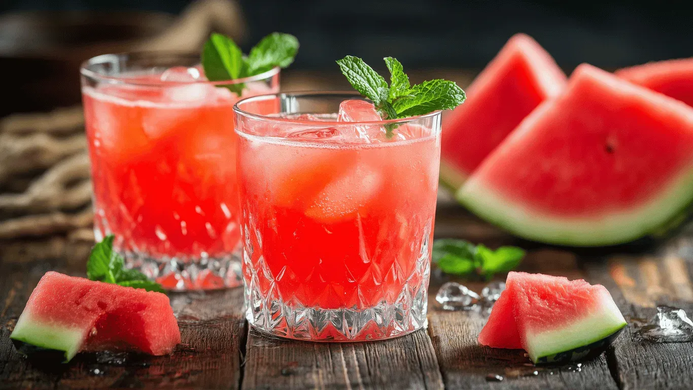 Watermelon Manuka Honey Cooler